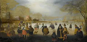 Breen: Winter Landscape with Skaters