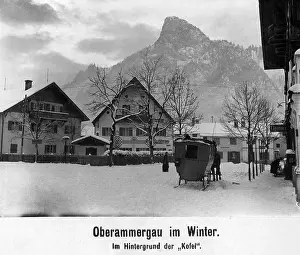 Stagecoach: Winter in Oberammergau, 1921