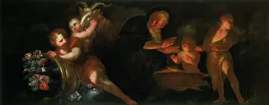 Scacciati: Winter, painting by Cesare Dandini