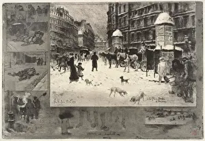 Breda: Winter in Paris at the place Breda