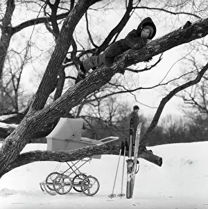 Khristoforov: In winter park, 1981
