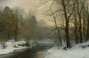 Anders: A Winter River ' snow scene