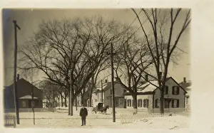 Greystone: Winter scene in Greystone, USA