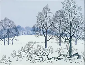 Tristram: Winter Scene with Trees