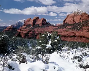 Camerique: Winter Scenic In The Canyon