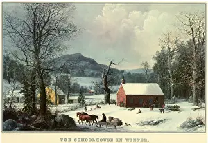 Nestles: Winter Schoolhouse
