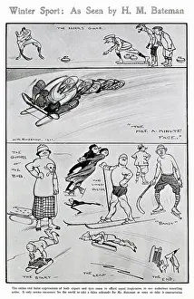Dec22: Winter Sport, As Seen by H. M. Bateman