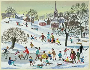 Tobogganing: Winter Sports