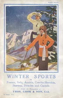 Skis: Winter Sports with Thomas Cook & Son