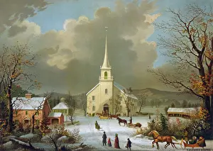 Olden: Winter Sunday in olden times