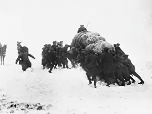 Hesdin: Winter supplies 1917