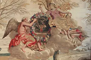 Ch‰teau: Winter tapestry, Antechamber of the Empress, Chateau