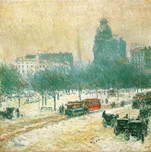 Childe: Winter in Union Square