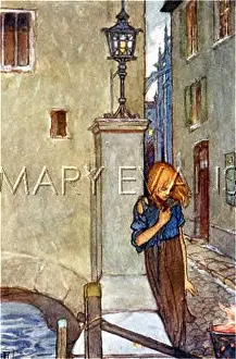 Florence Susan Harrison Collection: The Winter Waif is chilly clad