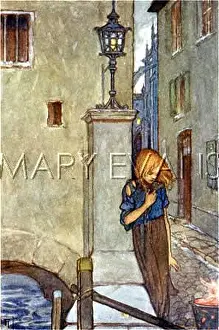 Florence Susan Harrison Collection: The Winter Waif is chilly clad