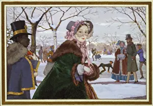 Somov: Winter Walk