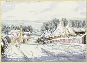 Jezzard: A Winter's Landscape from ? Barrow Farm