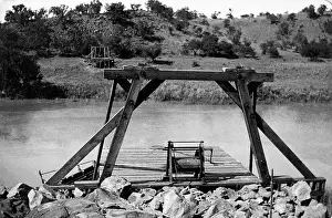 Tugela: Wire bridge