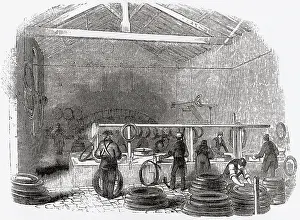 Piled: Wire-drawing Machines at Birmingham Wire Works