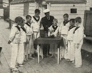 Wireless Class Aboard Training Ship Mount Edgcumbe