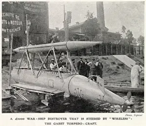 Transmitted: Wireless Hertzian Wave Torpedo Craft 1909
