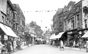 Wisbech: Wisbech, High Street c1953