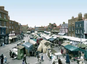 Wisbech: Wisbech, the Market Place 1929
