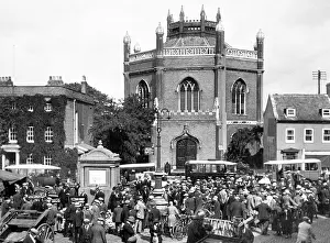 Wisbech: Wisbech Old Market probably 1920s