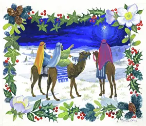 Caley: The Three Wise Men gazing at the star