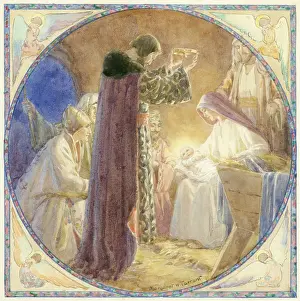 Myrrh: The three wise men visit the baby Jesus