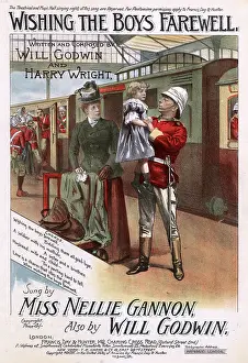 Nellie: Wishing The Boys Farewell, by W Godwin and Harry Wright