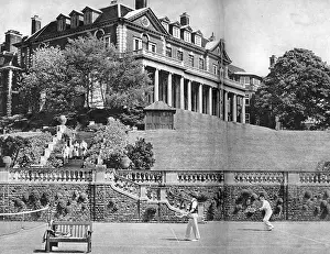 Crosfield: Witanhurst tennis game