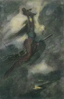 Broomstick: WITCH ABDUCTS A CHILD
