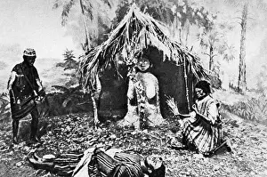 Ethnology: Witch doctor healing illness