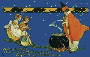Halloween: Witch at Halloween