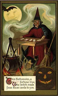 Caudron: Witch Reading Cards