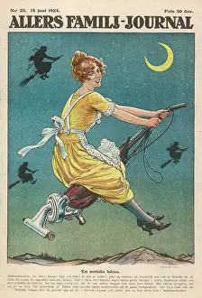 Sabbat: Witch on Vacuum Cleaner
