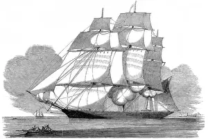 Millett: The Witch of the Wave Clipper Ship, 1852