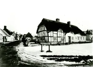 Warks: Witchcraft Murder cottage, Lower Quinton, Warwickshire