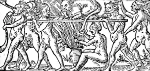 1545: witchcraft, witches, superstition, woodcraft