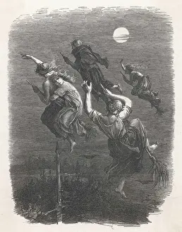 Sabbat: Witches on broomsticks