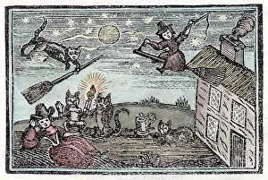 Broomstick: WITCHES & FAMILIARS