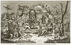 Presides: WITCHES SABBAT (PICART)