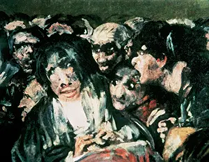 1823: Witches Sabbath, by Goya