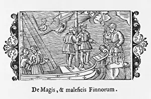Favourable: Witches sell winds to sailors, 1555