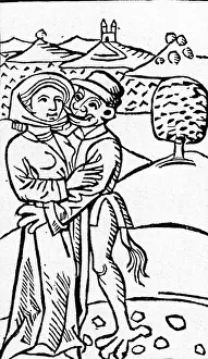 Molitor: witches, witch and devil from U. Molitor scriptum