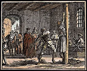 Maastricht: witches, witch-hunt, flogging of the schoolmistress