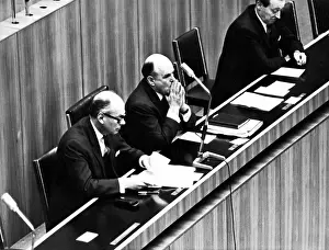 Koren: Withalm, Klaus and Koren at the National Assembly