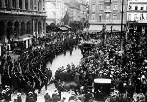 Vigilance: Withdrawal of the Brusslels Citizens Guard, 1914