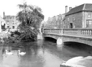 Witney: Witney, the Bridge c1955